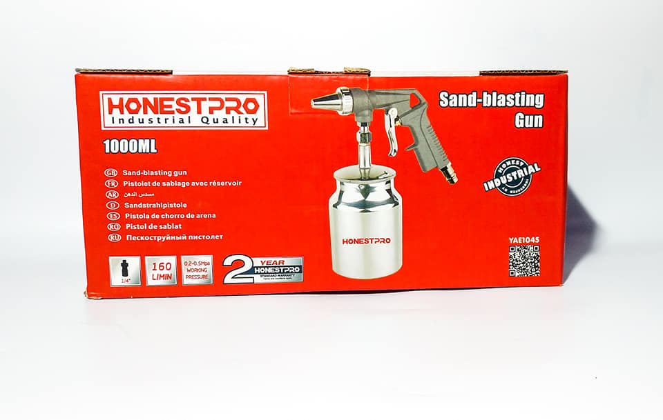 sableuse avec bouteille honest pro